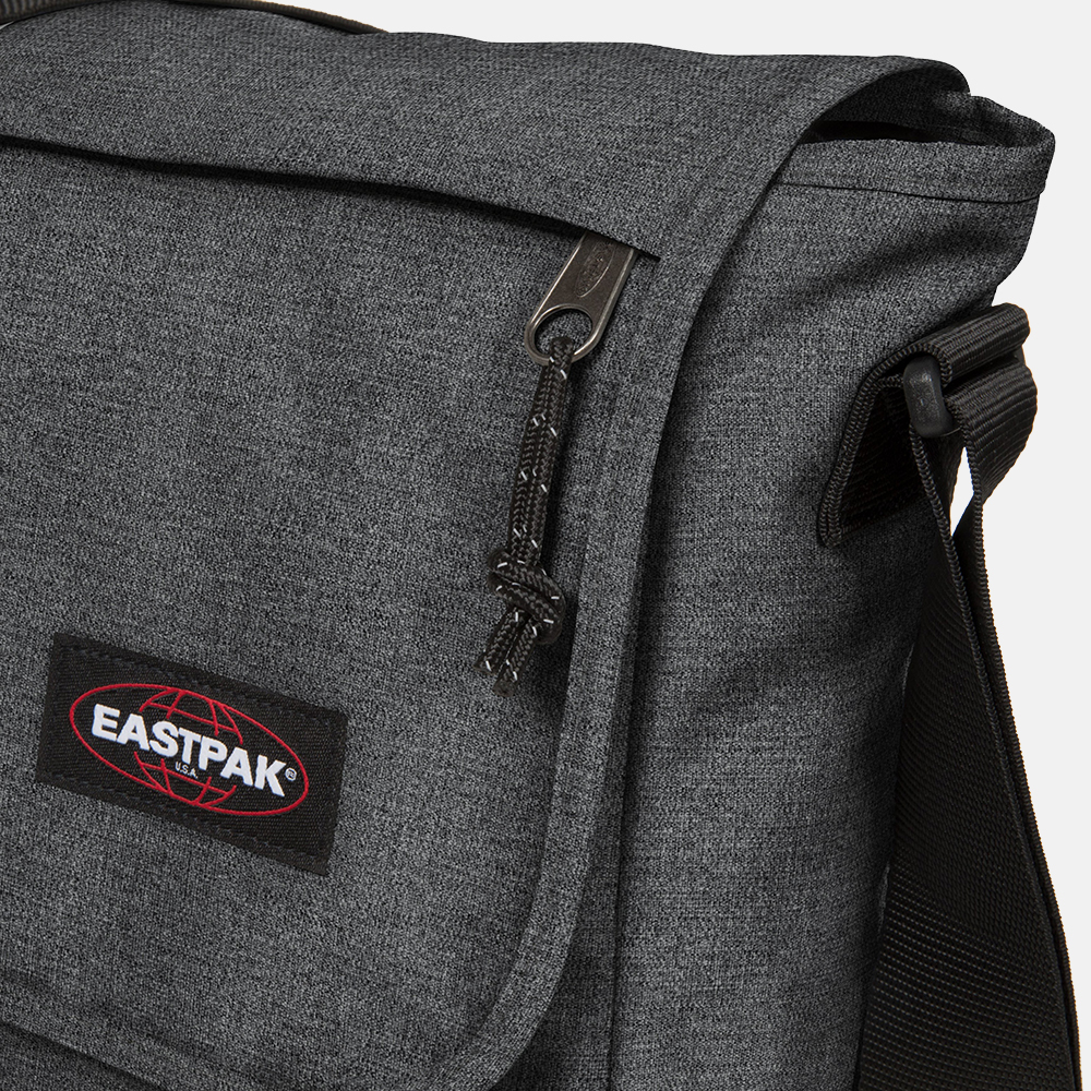 Eastpak Delegat schoudertas black denim bij Duifhuizen